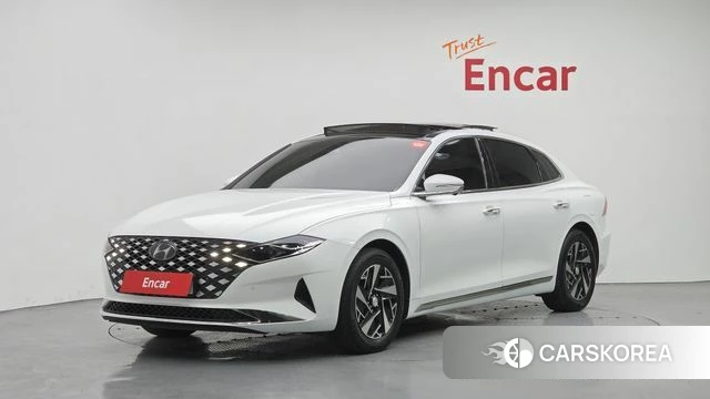 Hyundai The New Grandeur IG Hybrid 2022 Белый из Кореи