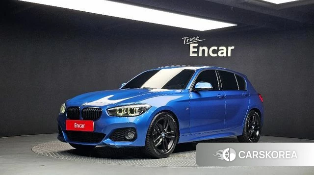 BMW 1 Series (F20) 2018 Синий из Кореи