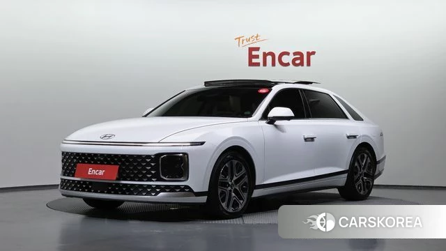 Hyundai Grandeur (GN7) 2023 Белый из Кореи