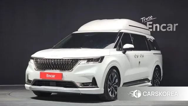Kia Carnival 4th generation 2021 Белый из Кореи