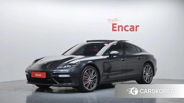 Porsche Panamera (971) 2018 Черный из Кореи