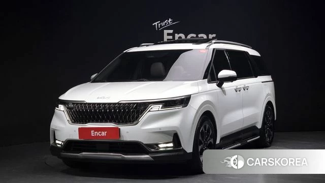 Kia Carnival 4th generation 2023 Белый из Кореи