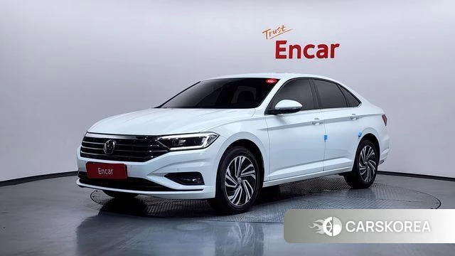 Volkswagen 7th Generation of Jetta 2021 Белый из Кореи