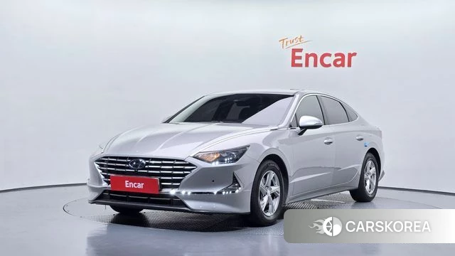 Hyundai Sonata (DN8) 2020 Серебристо-серый из Кореи