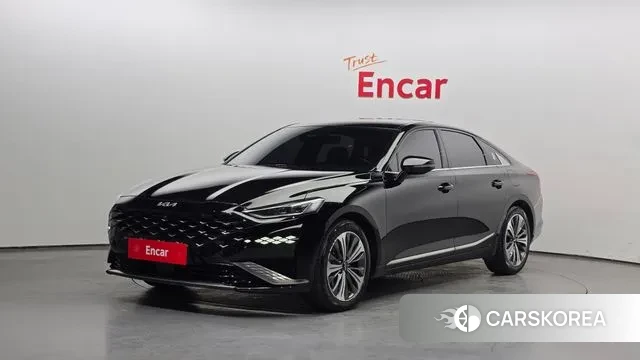 Kia K8 Hybrid 2022 Черный из Кореи