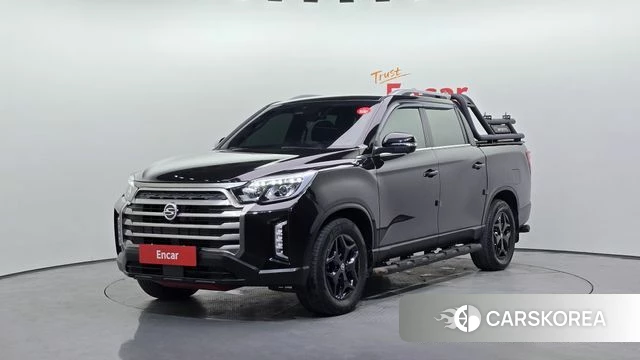 Ssangyong The New Rexton Sport 2022 Черный из Кореи
