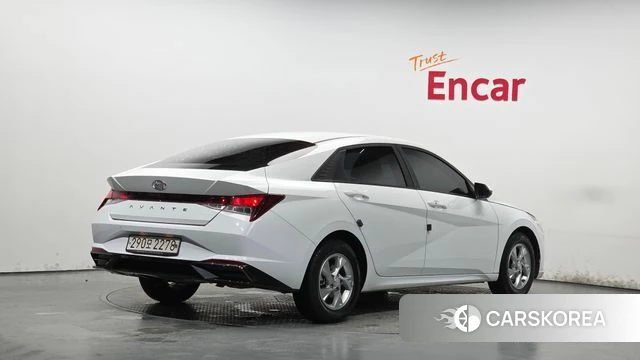 Hyundai Avante (CN7) 2020 Белый из Кореи