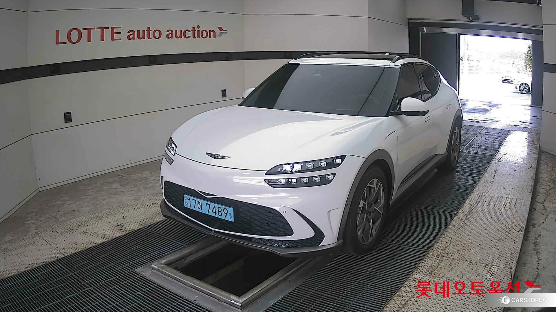 Hyundai GV60 2022 Uyuni White из Кореи