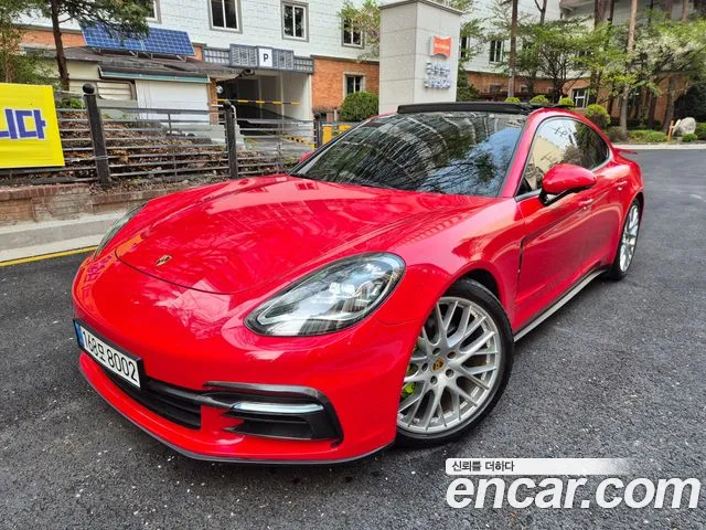 Porsche Panamera (971) 2018 Красный из Кореи