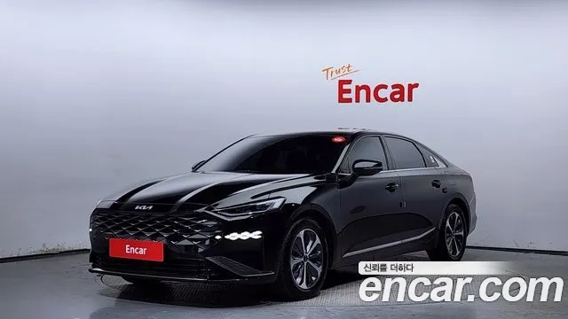 Kia K8 Hybrid 2021 Черный из Кореи