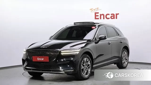 Genesis GV70 2021 Черный из Кореи