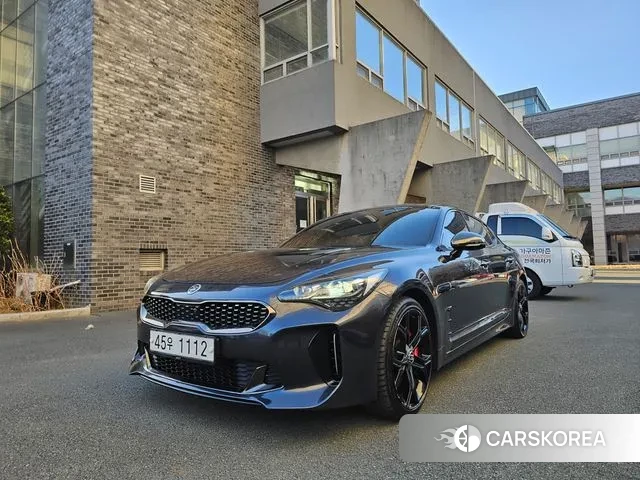 Kia Stinger 2018 Серый из Кореи