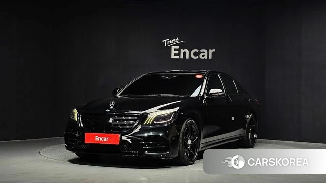 Mercedes-Benz S-Class W222 2020 Черный из Кореи