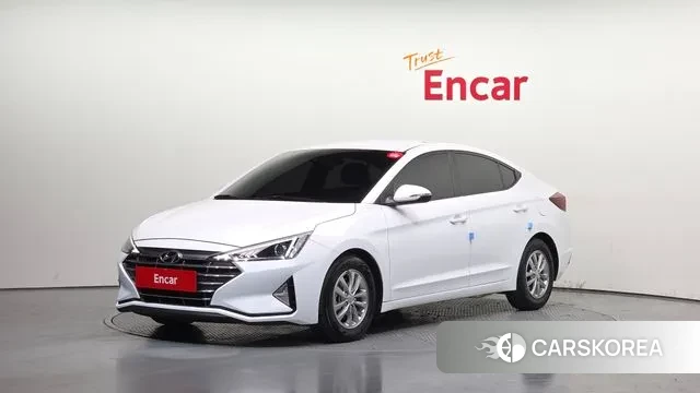Hyundai The New Avante AD 2019 Белый из Кореи