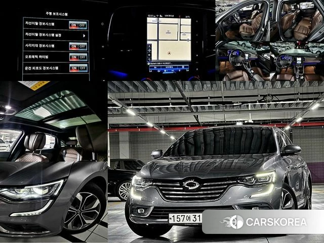 Renault Korea (Samsung) SM6 2019 Серый из Кореи