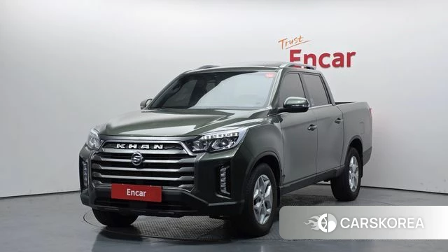 Ssangyong The New Rexton Sports Cannes 2022 Темно-зеленый из Кореи