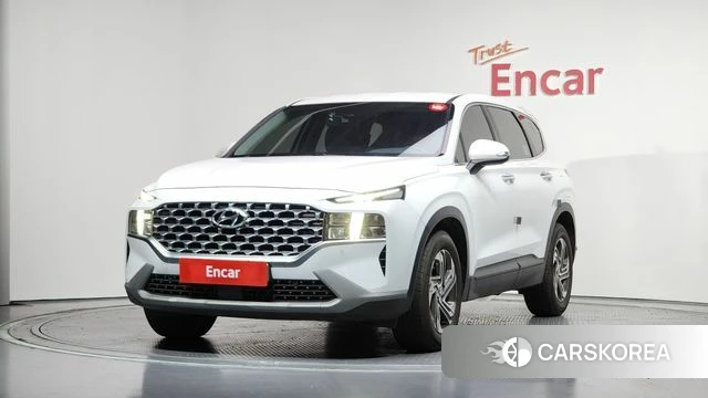 Hyundai The New Santa Fe 2021 Белый из Кореи