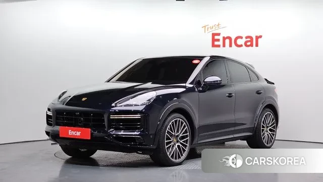 Porsche Cayenne (PO536) 2021 Синий из Кореи