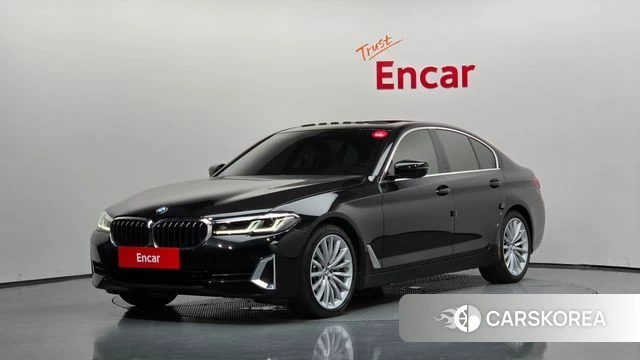 BMW 5 Series (G30) 2023 Черный из Кореи
