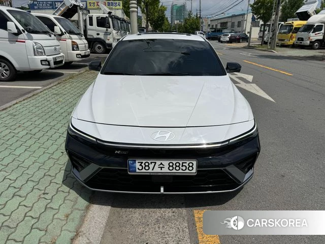 Hyundai The New Avante (CN7) 2024 Белый из Кореи