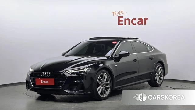 Audi A7 (4K) 2020 Черный из Кореи