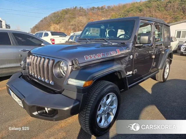 Jeep Wrangler (JL) 2021 Серый из Кореи
