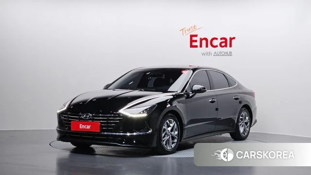 Hyundai Sonata (DN8) 2019 Черный из Кореи
