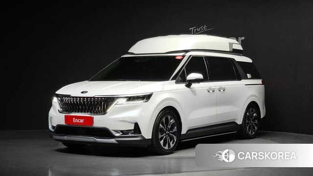 Kia Carnival 4th generation 2021 Белый из Кореи
