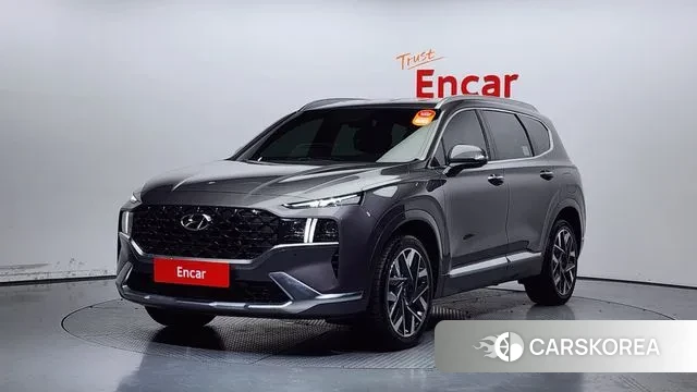 Hyundai The New Santa Fe 2020 Серый из Кореи