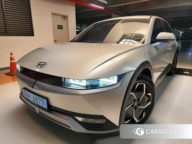 Hyundai Ionic 5 2021 Серебряный из Кореи
