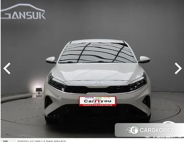 Kia The New K3 2nd generation 2021 Белый из Кореи