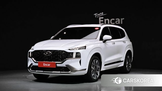 Hyundai The New Santa Fe 2022 Белый из Кореи