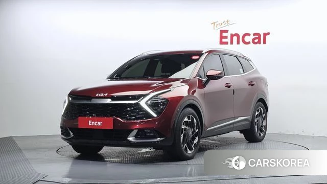 Kia Sportage 5th Generation 2022 Красный из Кореи