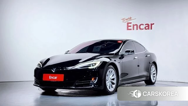 Tesla Model S 2019 Черный из Кореи