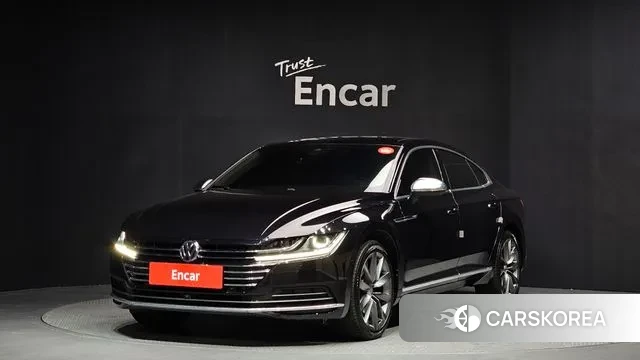 Volkswagen Arteon 2020 Черный из Кореи