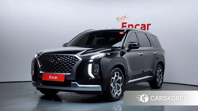 Hyundai Palisade 2021 Черный из Кореи