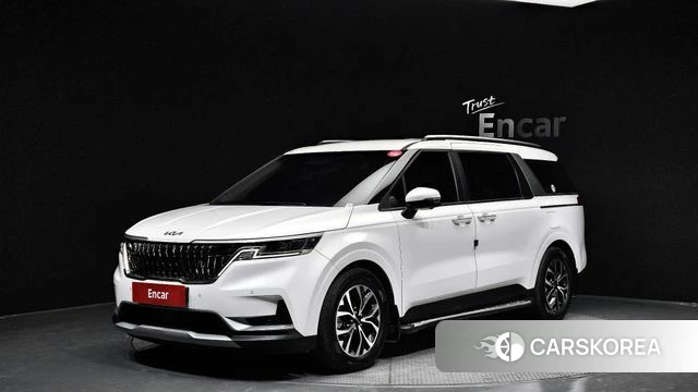 Kia Carnival 4th generation 2021 Белый из Кореи