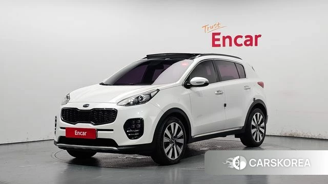Kia Sportage 4th Generation 2018 Белый из Кореи