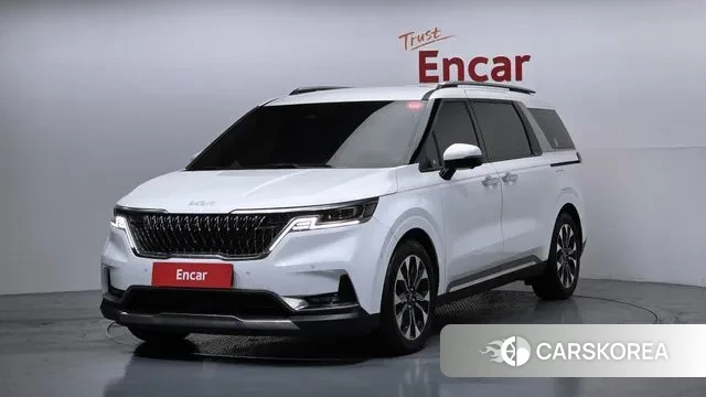 Kia Carnival 4th generation 2023 Белый из Кореи