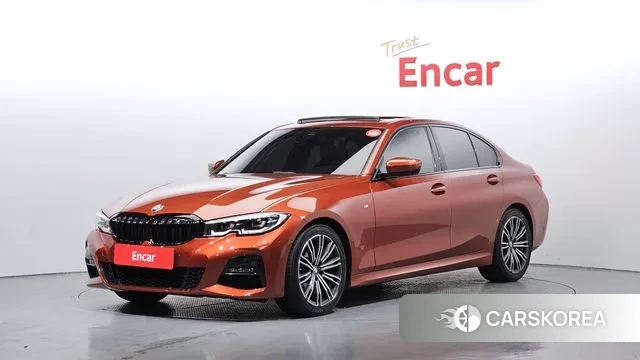 BMW 3 Series (G20) 2021 Оранжевый из Кореи