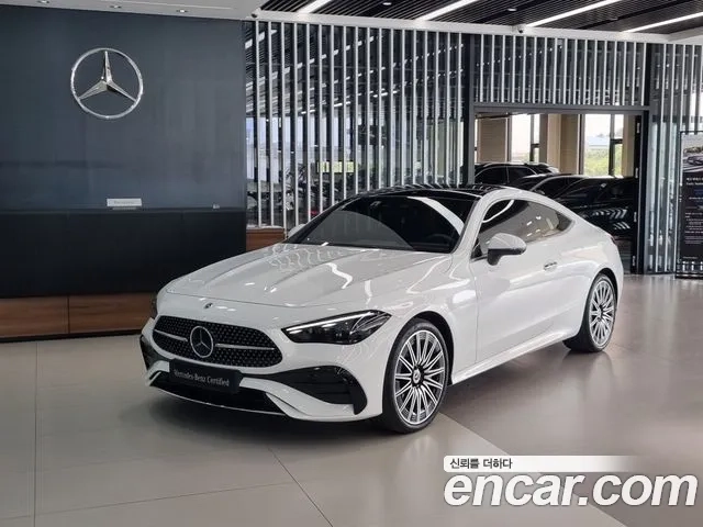 Mercedes-Benz CLE-Class C236 2024 Белый из Кореи