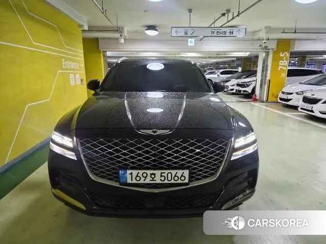 Genesis GV80 2021 Черный из Кореи