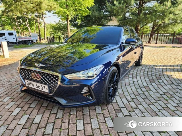 Genesis G70 2018 Синий из Кореи