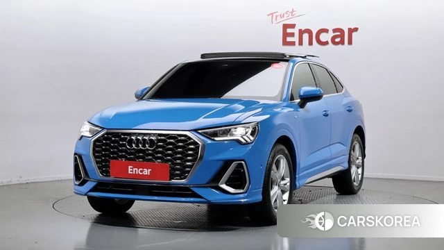 Audi Q3 (F3) 2023 Синий из Кореи
