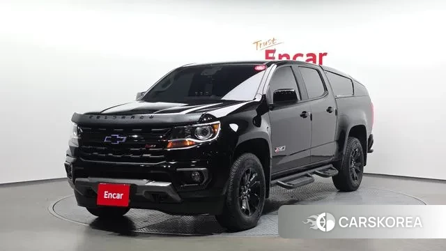 Chevrolet (GM Daewoo) Real New Colorado 2021 Черный из Кореи