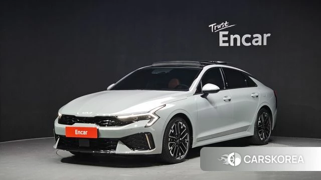Kia The New K5 3rd generation 2024 Серебристо-серый из Кореи