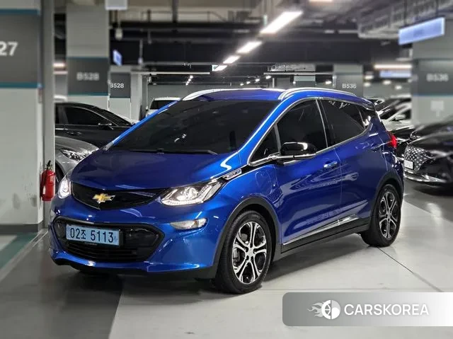 Chevrolet (GM Daewoo) Bolt EV 2019 Синий из Кореи