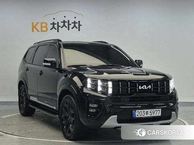 Kia Mohave Master 2023 Черный из Кореи