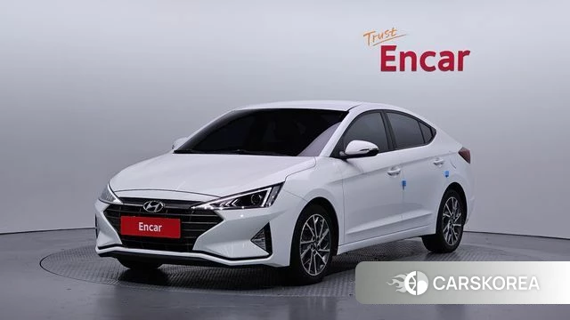 Hyundai The New Avante AD 2018 Белый из Кореи