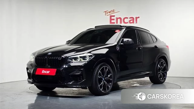 BMW X4M (G02) 2021 Черный из Кореи